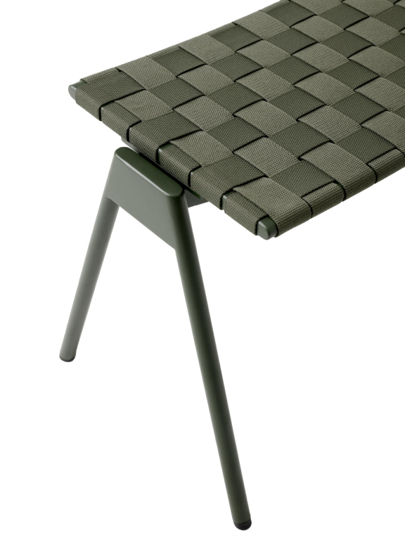 &tradition Ville AV46 Outdoor voetenbank Bronze Green
