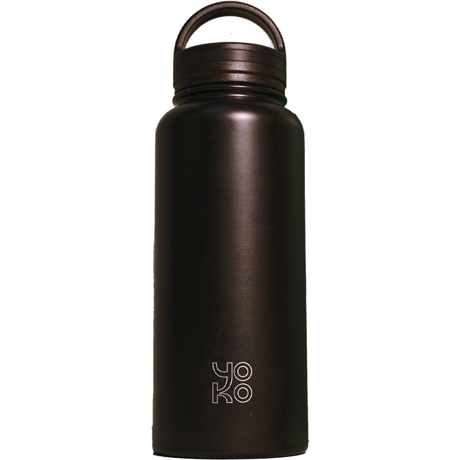 Bouteille isotherme avec poignée - Noir - 1 L