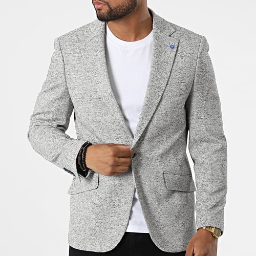 Veste Blazer CK-018 Blanc Chiné