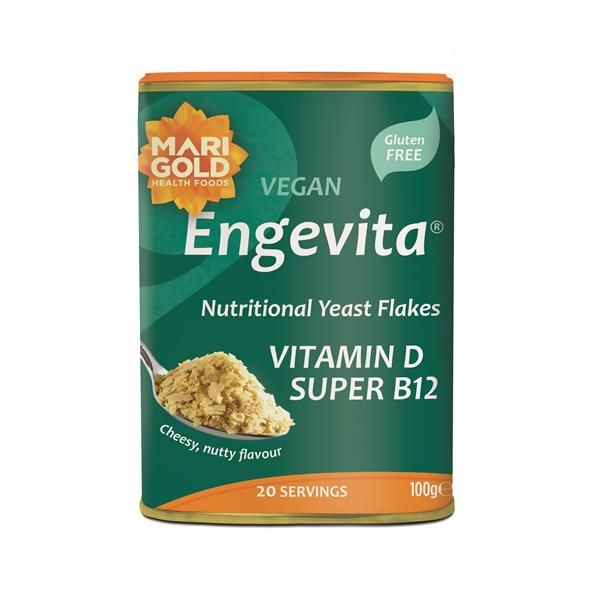 Flocos De Levedura Nutricional Com Vitamina D E B12