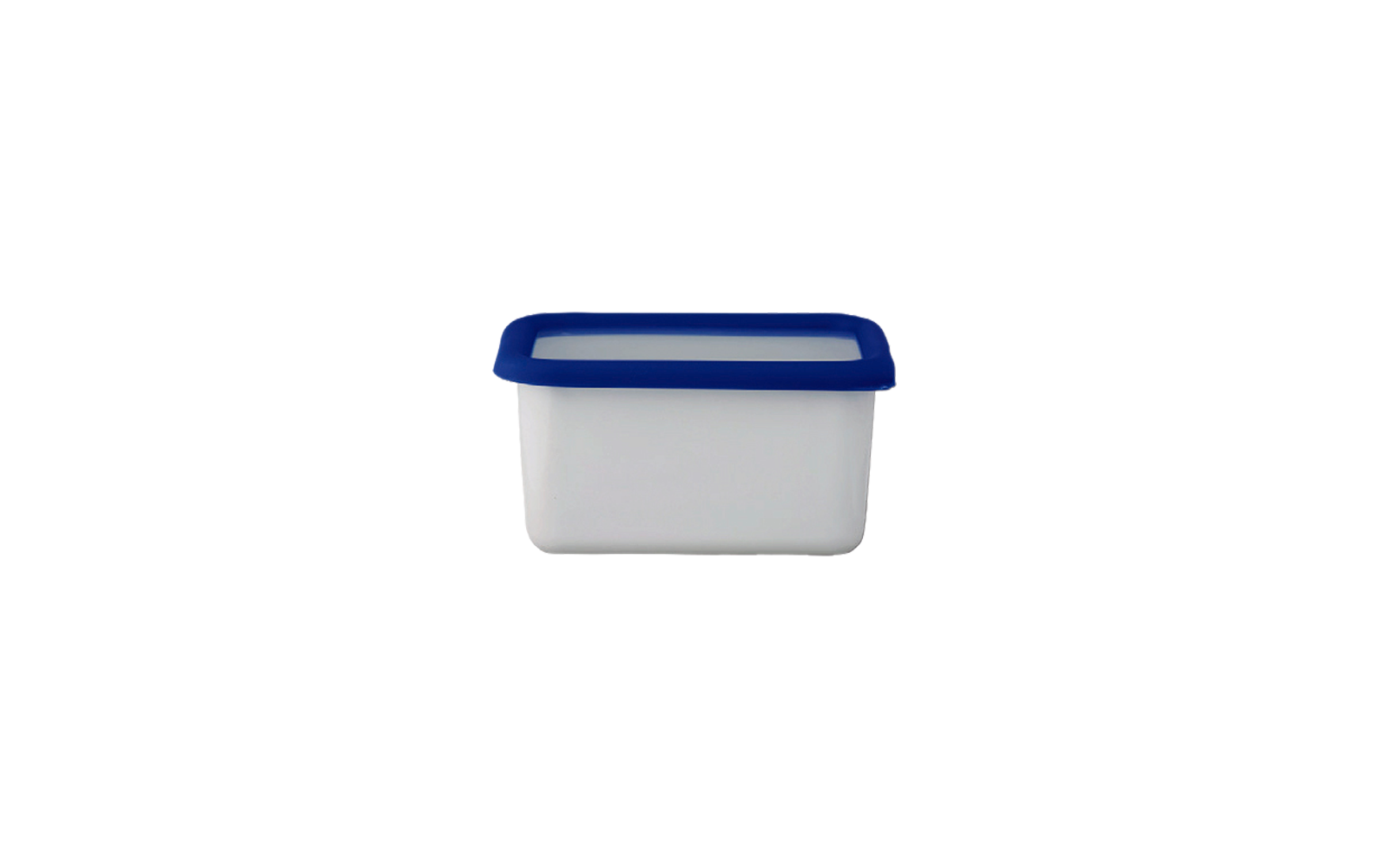 HoneyWare Emaille Frischhaltedose S hoch 0,7 Liter blau