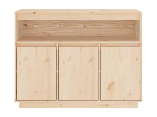 Buffet 104,5x34x80 cm Bois massif de pin