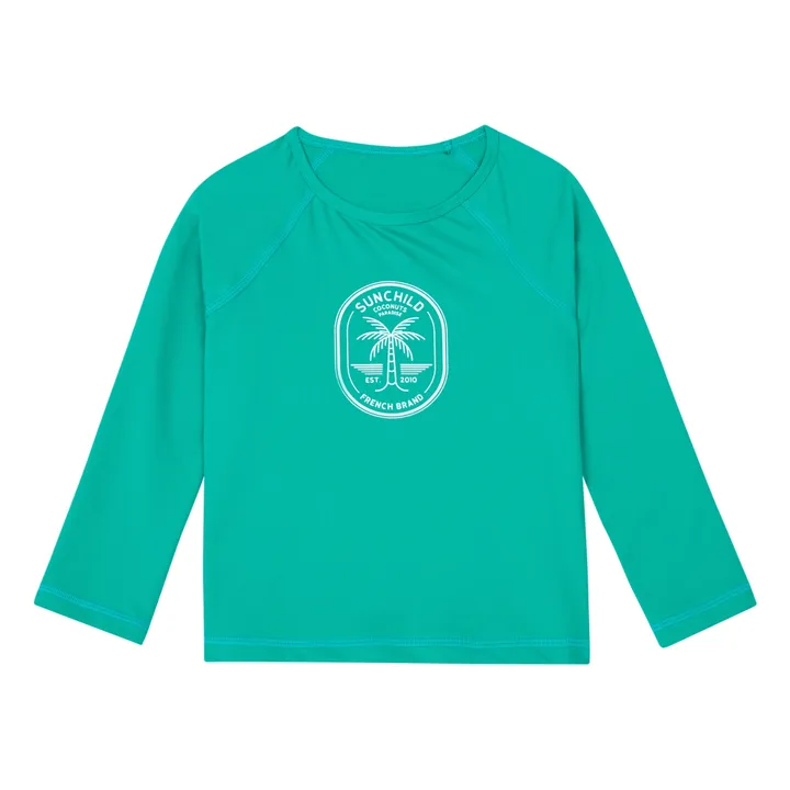 Sunchild T-shirt Anti-UV Saco Coconut | Vert Menthe