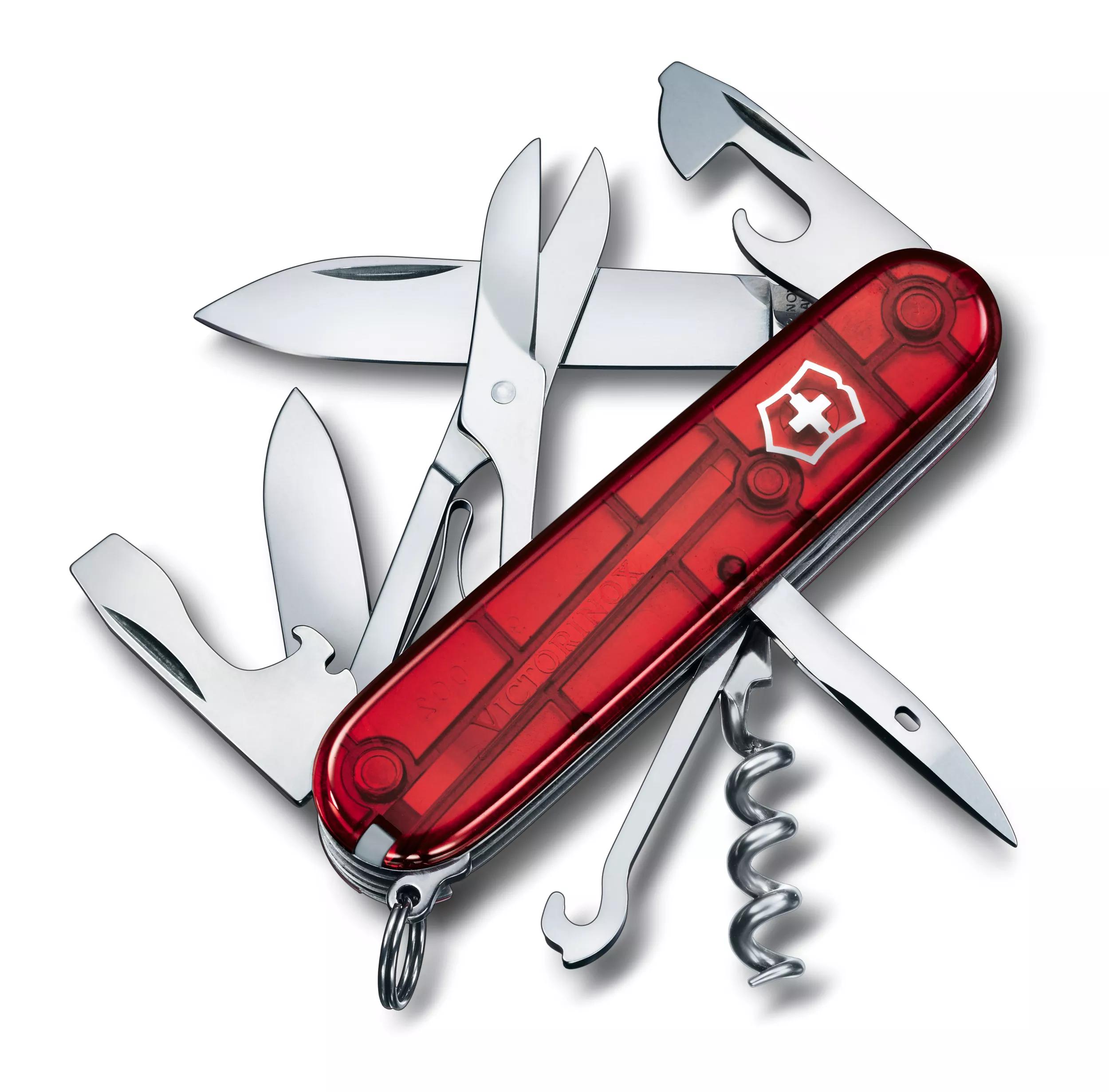 Climber-rot transparent