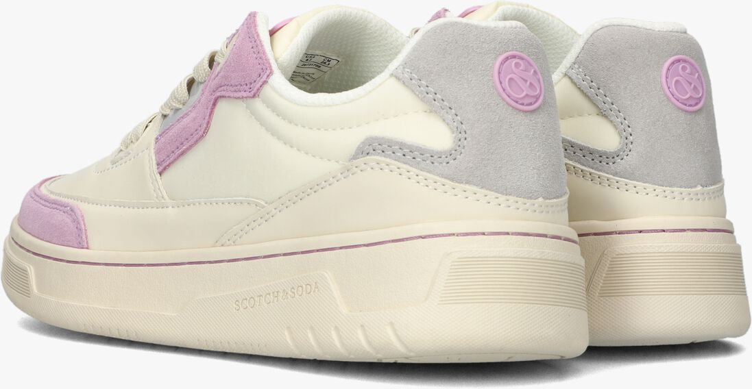 SCOTCH & SODA paarse scotch & soda lage sneakers elli