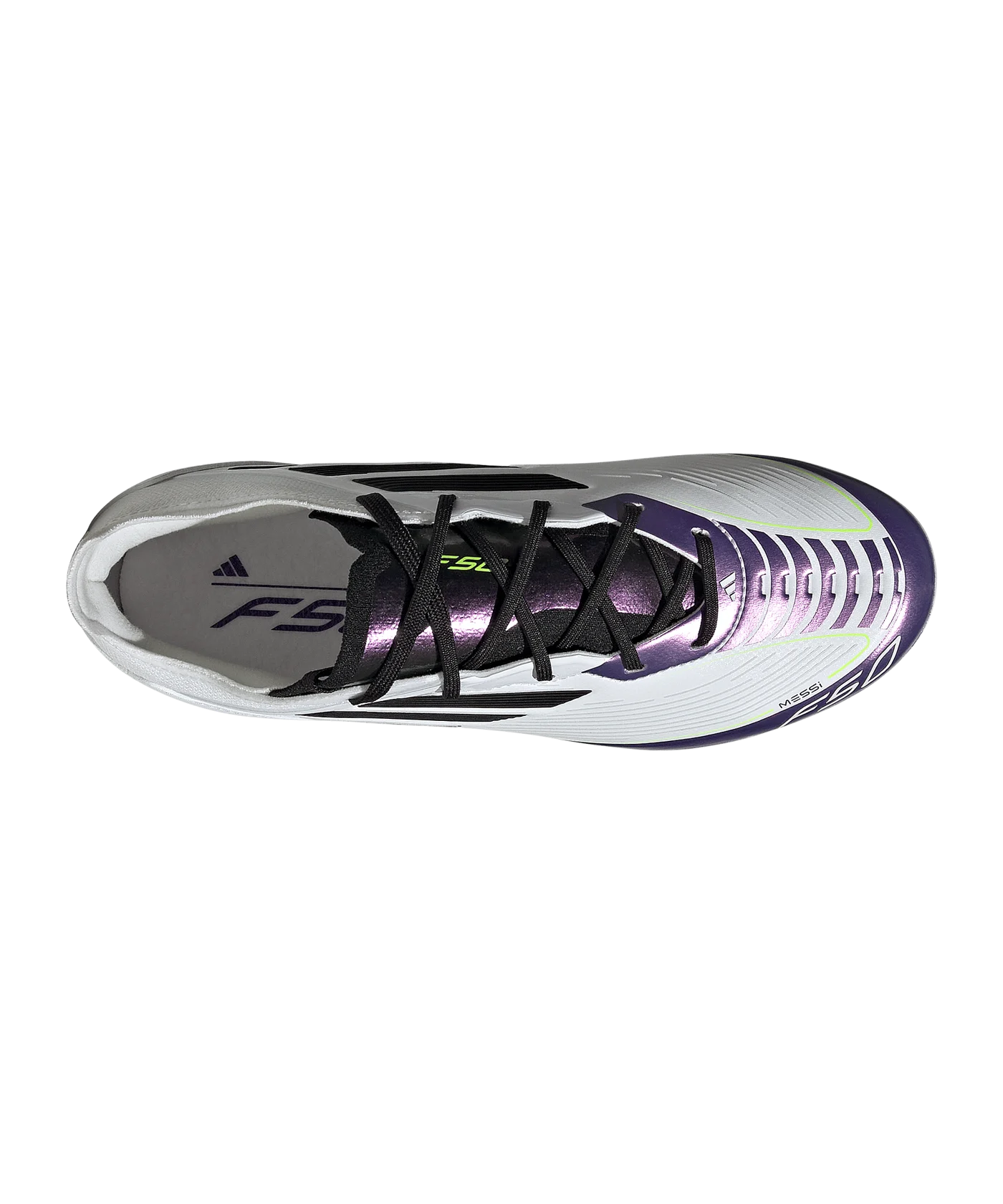 adidas F50 Pro FG Messi Triunfo Estelar Kids Weiss Schwarz