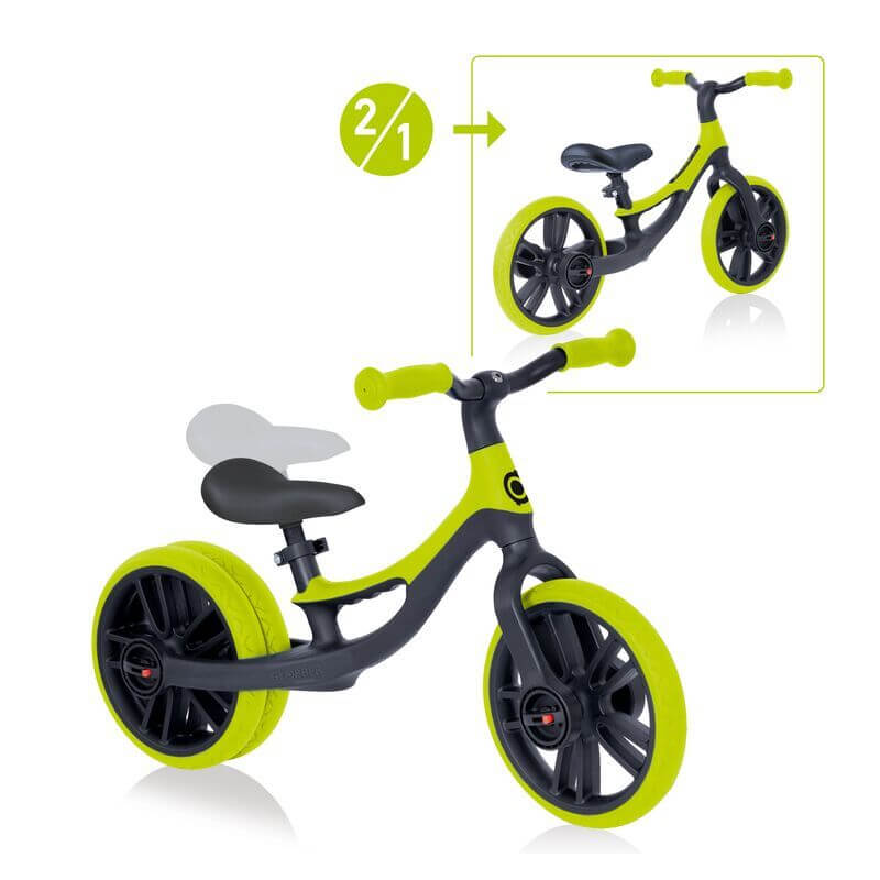 GLOBBER GO BIKE ELITE DUO lime grün