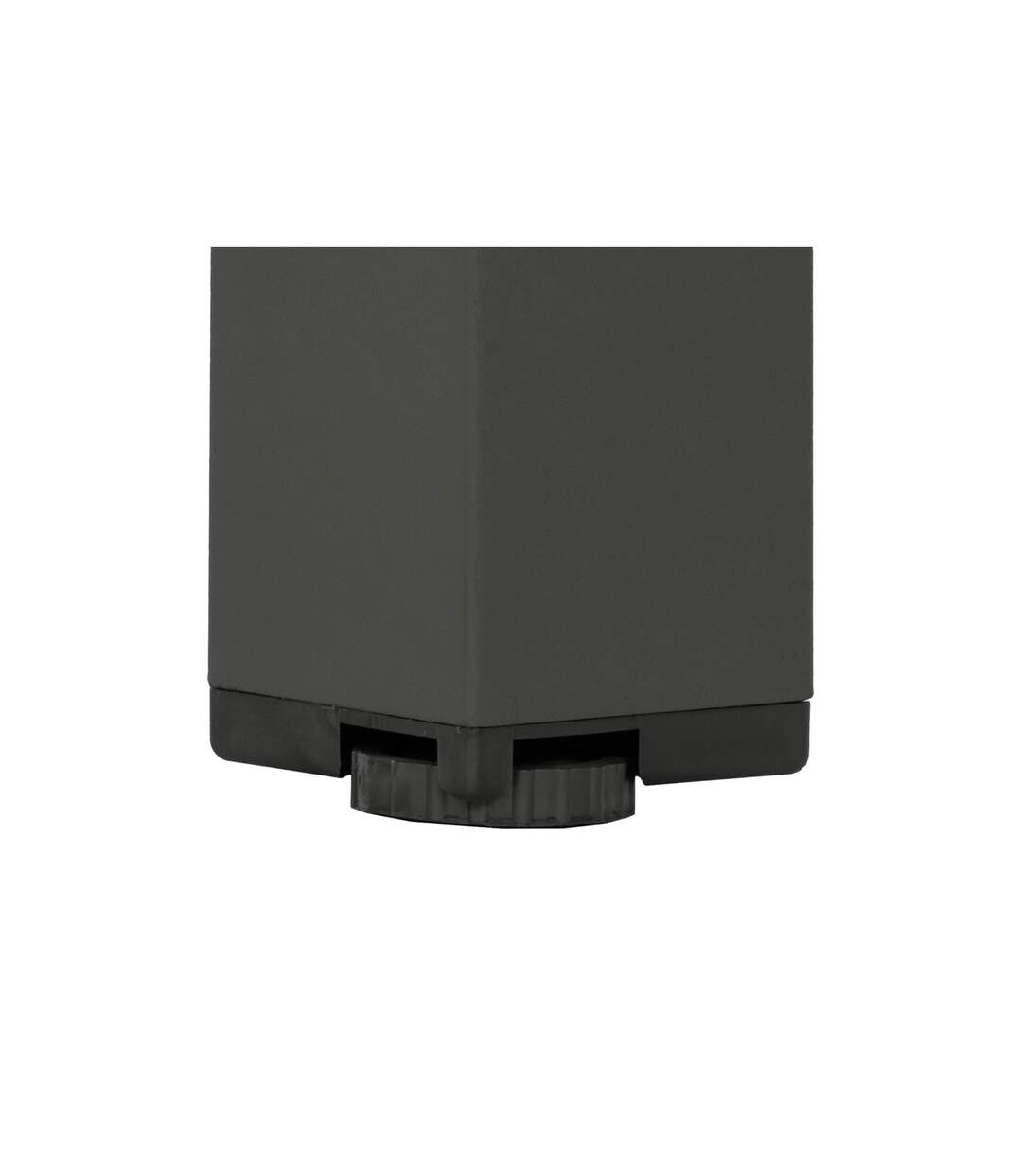 Table fixe rectangulaire Piazza - 8 Places - Graphite