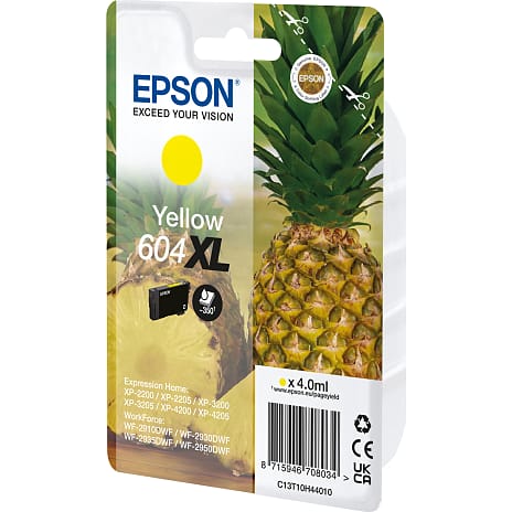 Epson T604 XL gul blæk