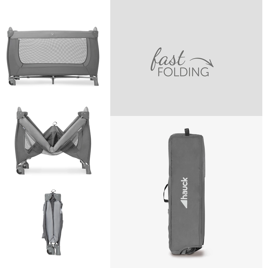 hauck Reisebett Sleep'n Play Go Plus Grey