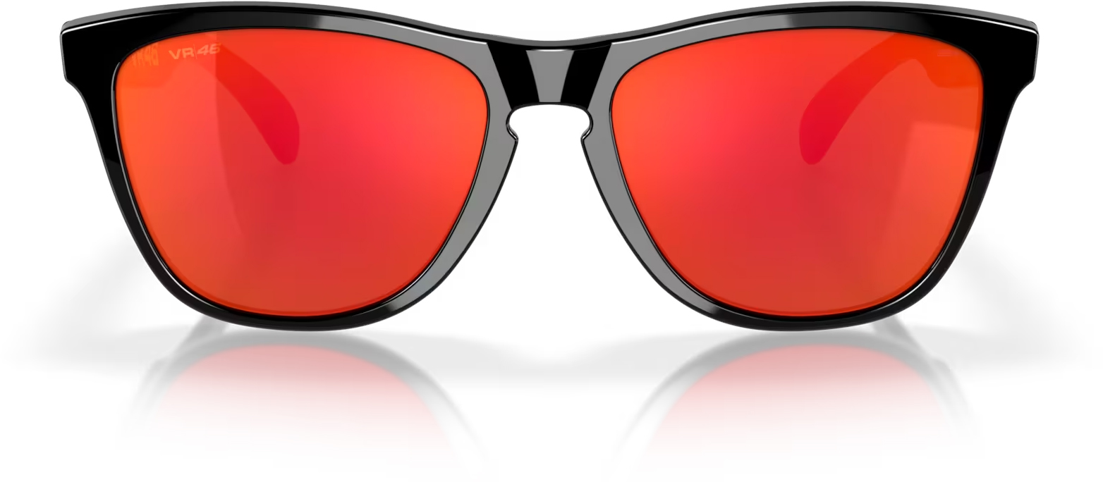 Frogskins E655/Polished Black w/Prizm Ruby