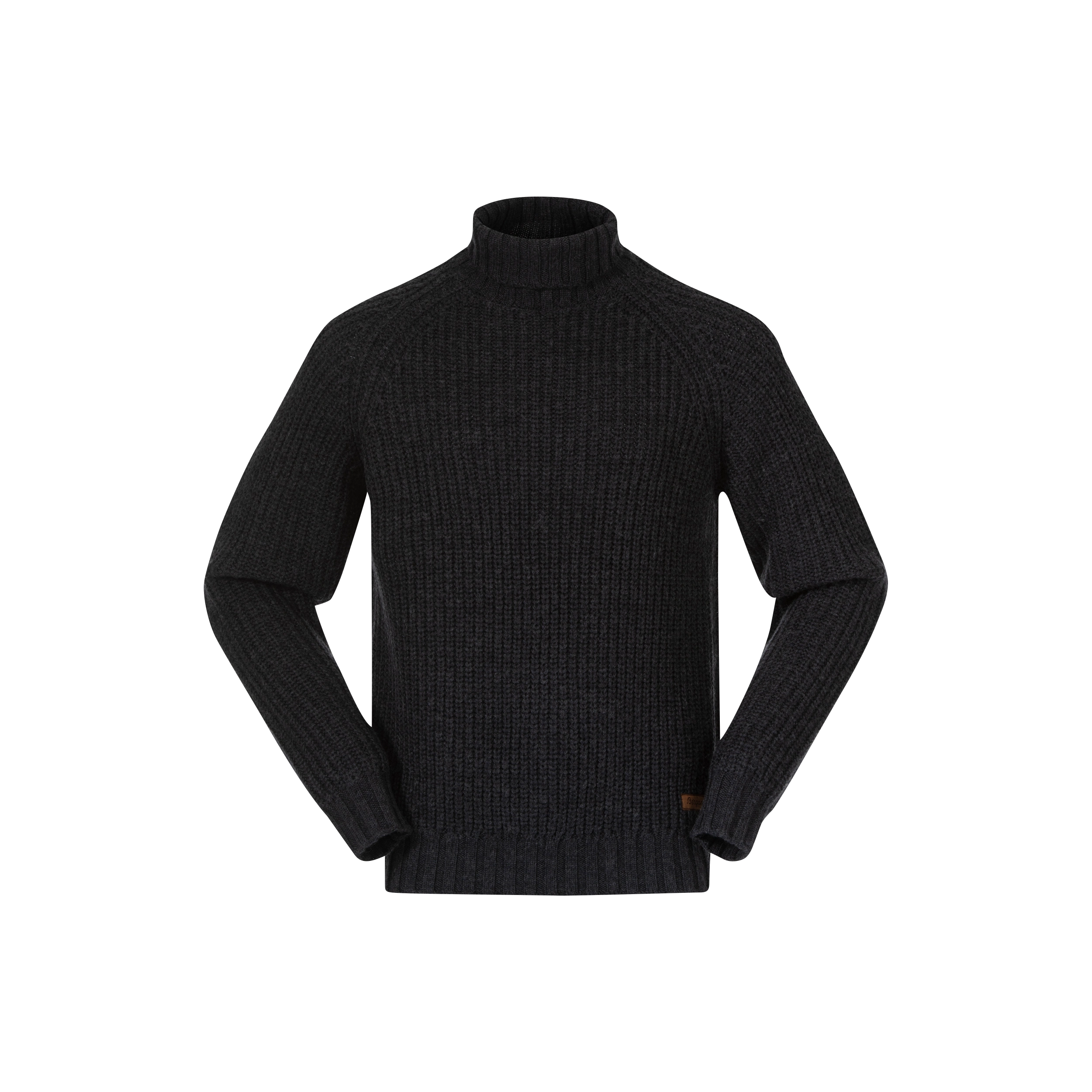 Nordmarka Merino High Neck Jumper Men Dark Shadow Grey