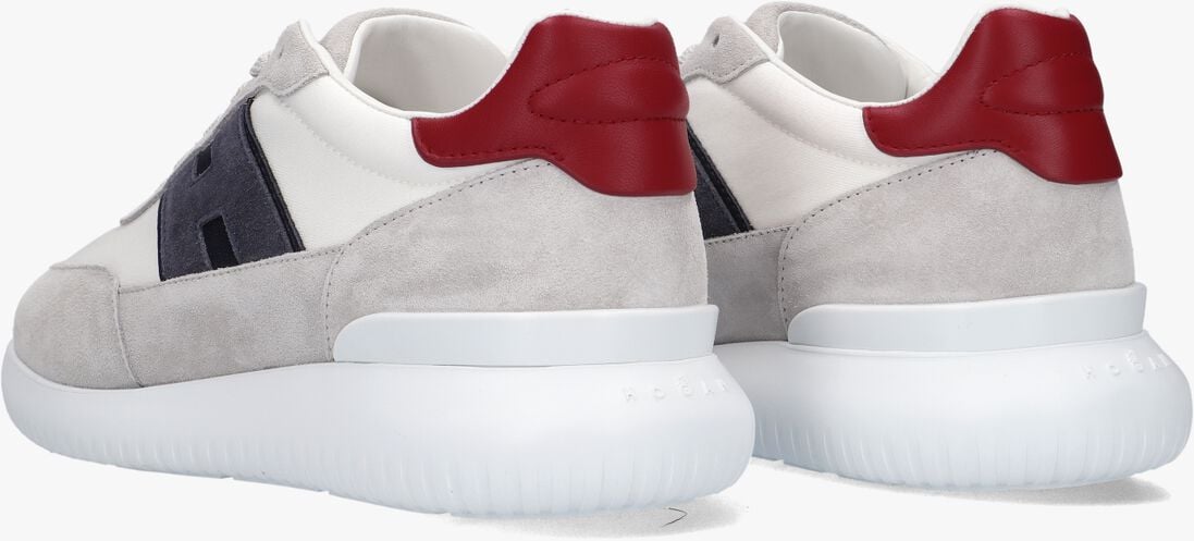 witte hogan lage sneakers h709 allacciato h bando