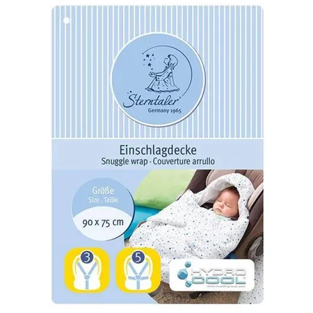 Sterntaler Einschlagdecke wattiert Erwin