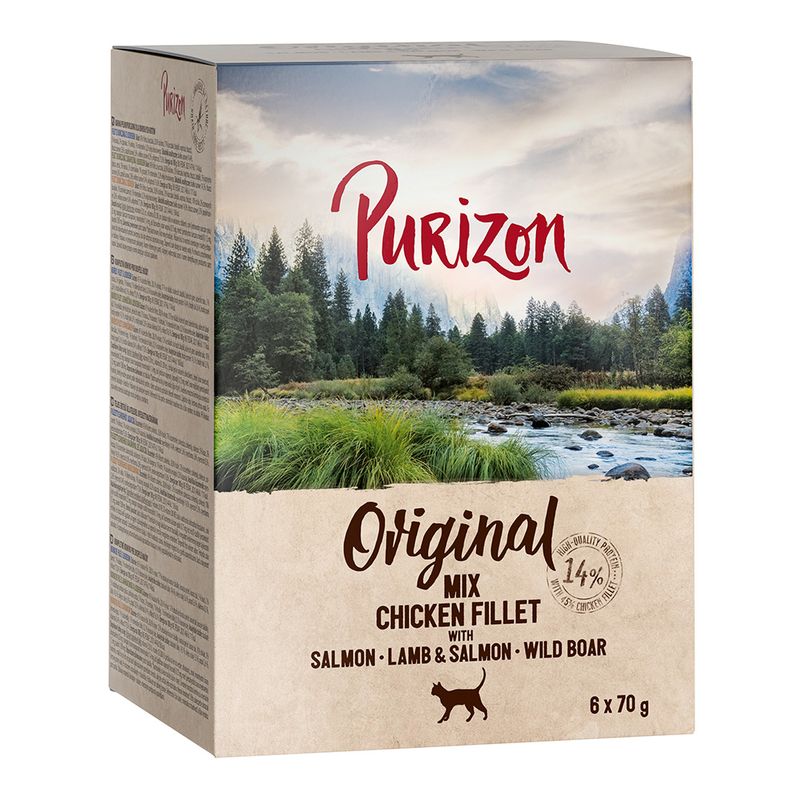 Purizon Adult 6 x 70 g - sans céréales ✓ pas cher