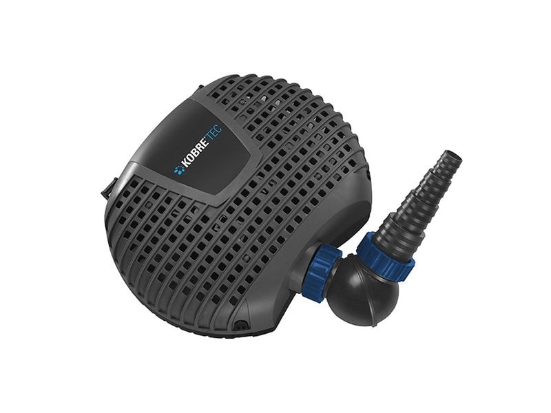 KOBRE®TEC Eco Premium 10000, 63 Watt, 10000 l/h Stromsparpumpe für Teiche, Bachläufe, Springbrunnen, Wasserspiele usw.