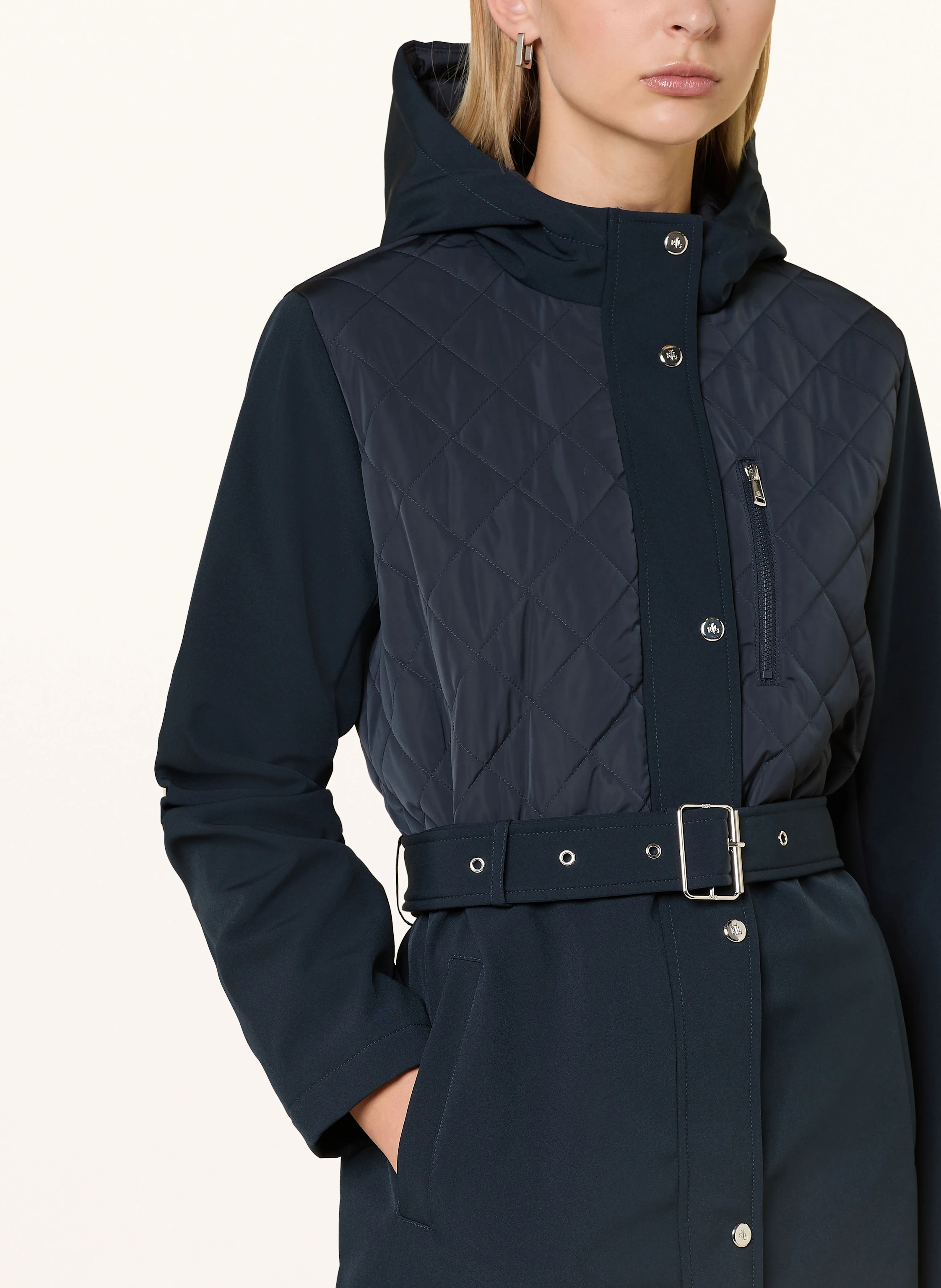 LAUREN RALPH LAUREN Parka im Materialmix