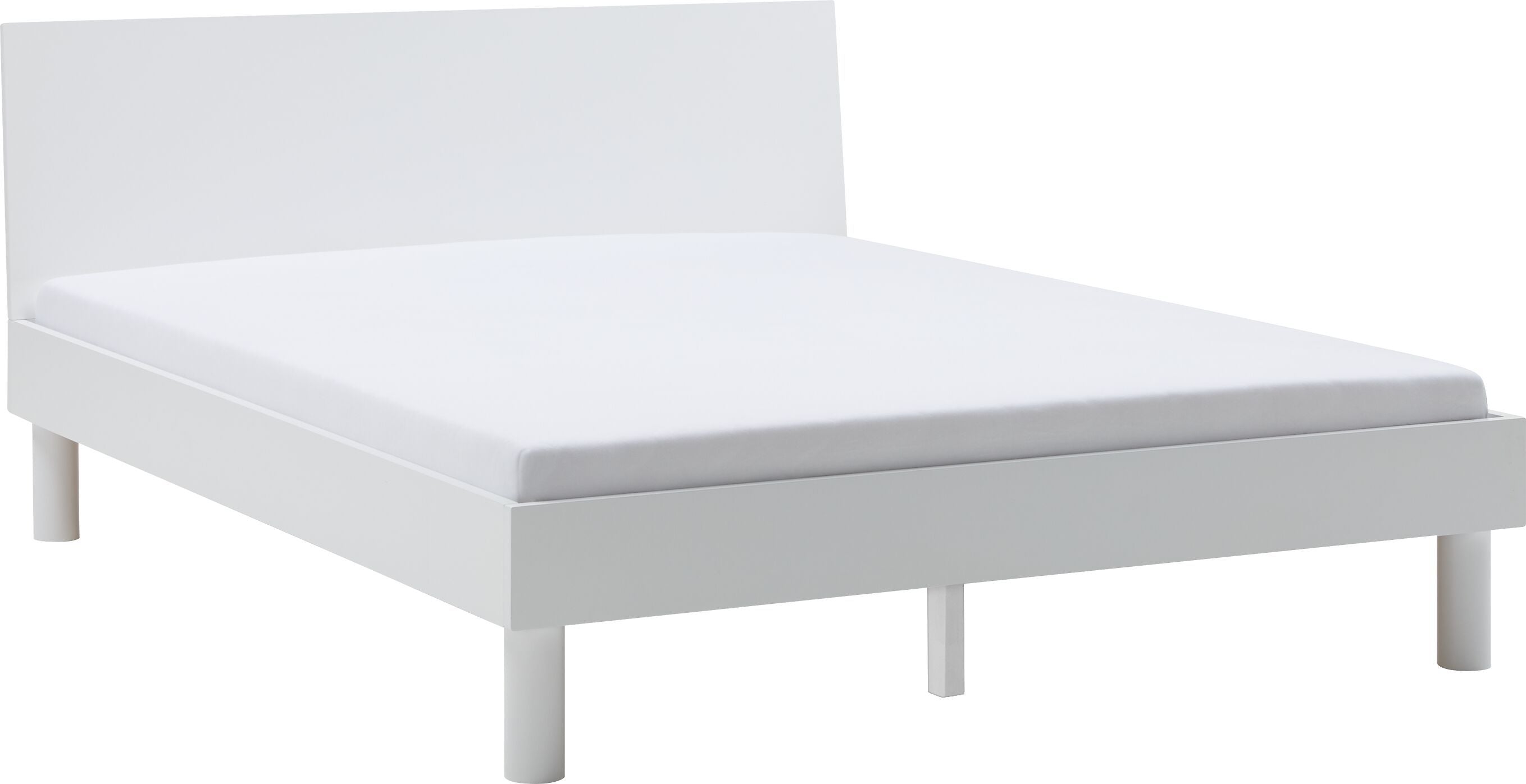 CARA Bett - Weiss / B: 180.0 cm x T: 200.0 cm
