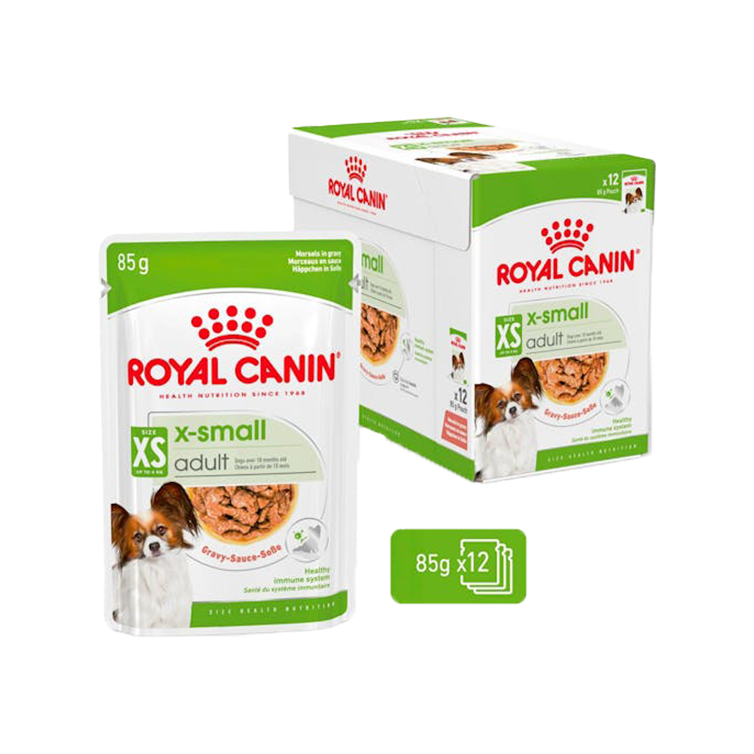 Royal Canin X-Small Adult Wet - Maaltijdzakje - Hondenvoer