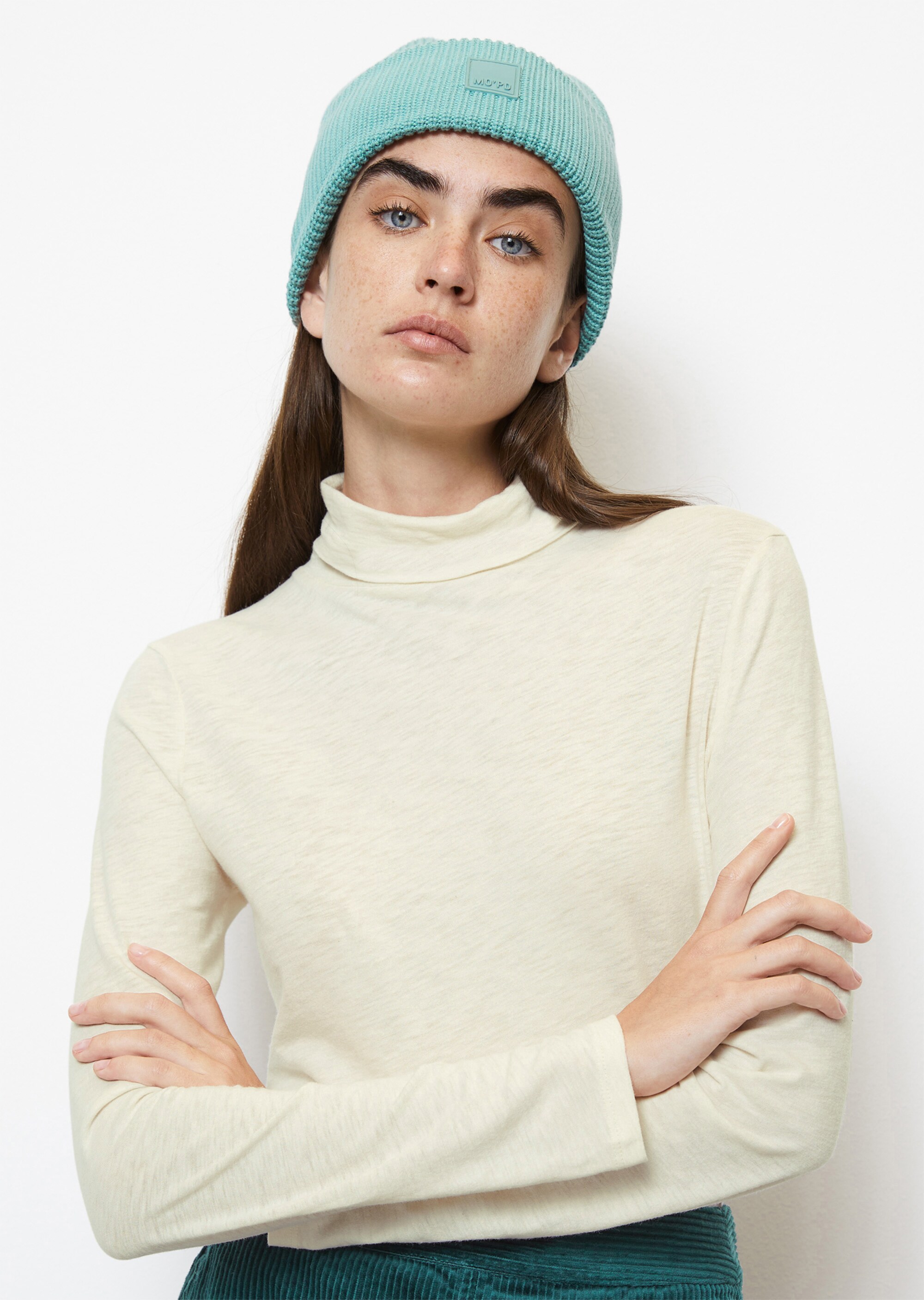 DfC Rollkragen-Longsleeve shapedaus Organic Cotton