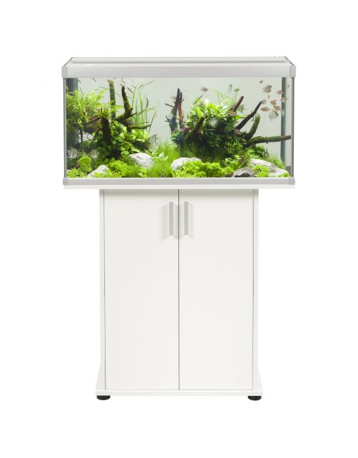 Akvastabil Family Aquarium - Aquaria - 80x35x42 cm 112 l Grijs Wit