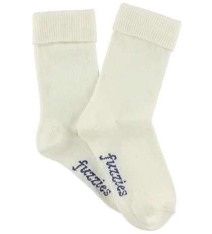 Fuzzies Socken - Weiß