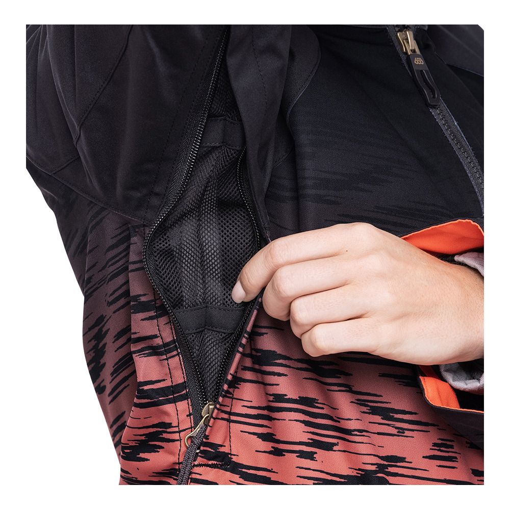 686 DREAM - Veste ski Femme black blue ikat