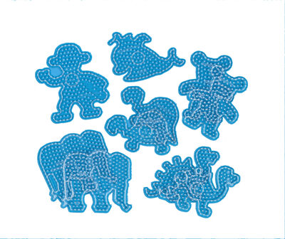 Hama Maxi Perlebrett 10-Pack Zoo
