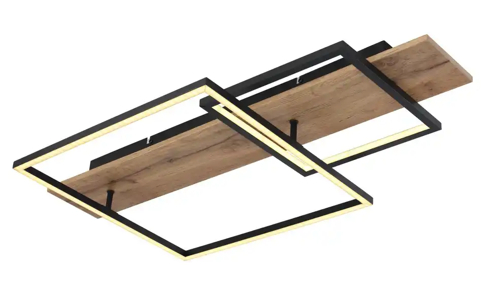 Deckenleuchte 75 cm matt, Schwarz