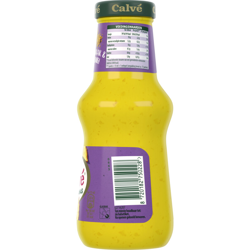 Calvé Kerrie ananas saus