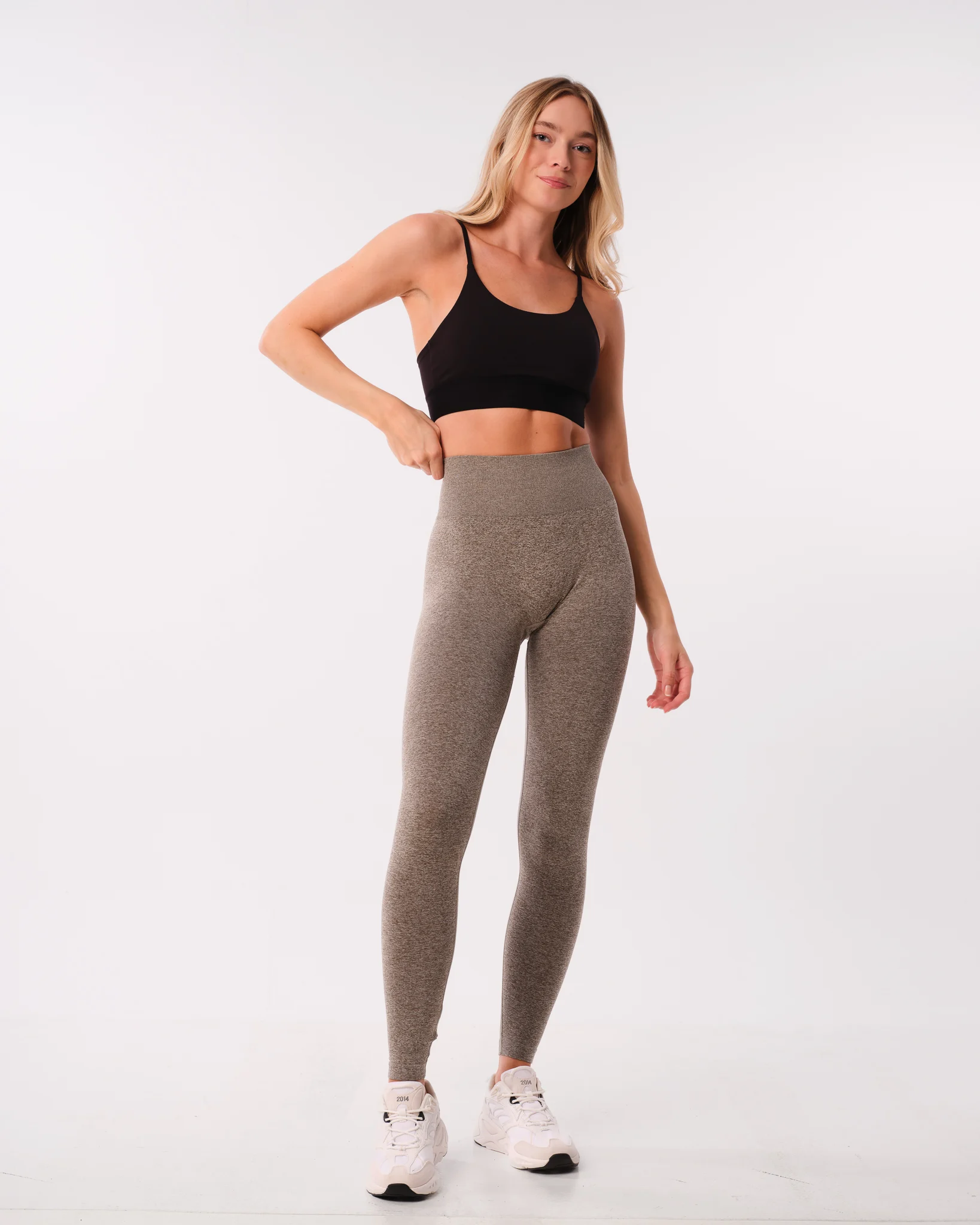 Bumpro Beam Clean Tights Olive Green Marl