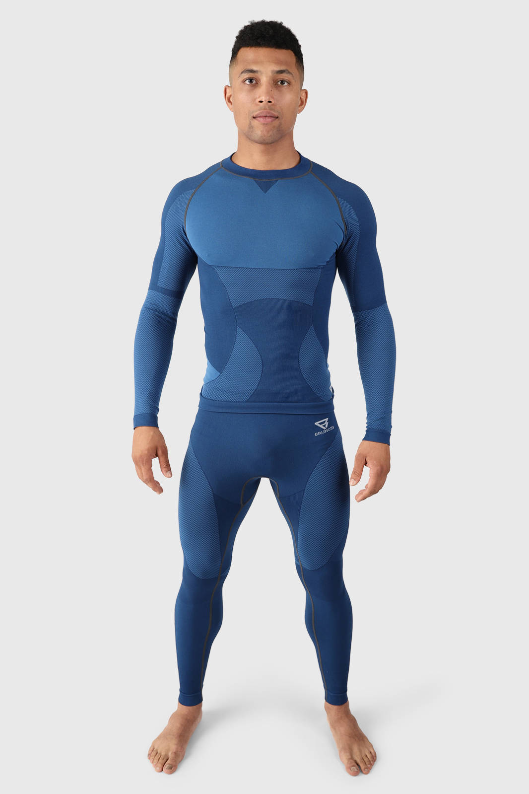 Brunotti thermoshirt  Silvretta blauw