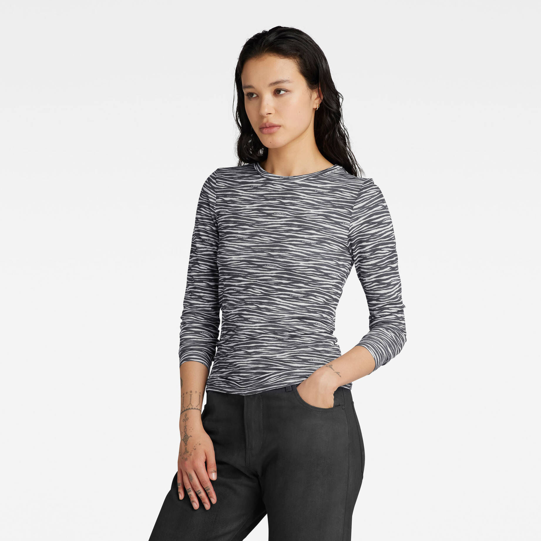 G-Star RAW| Damen Longsleeve