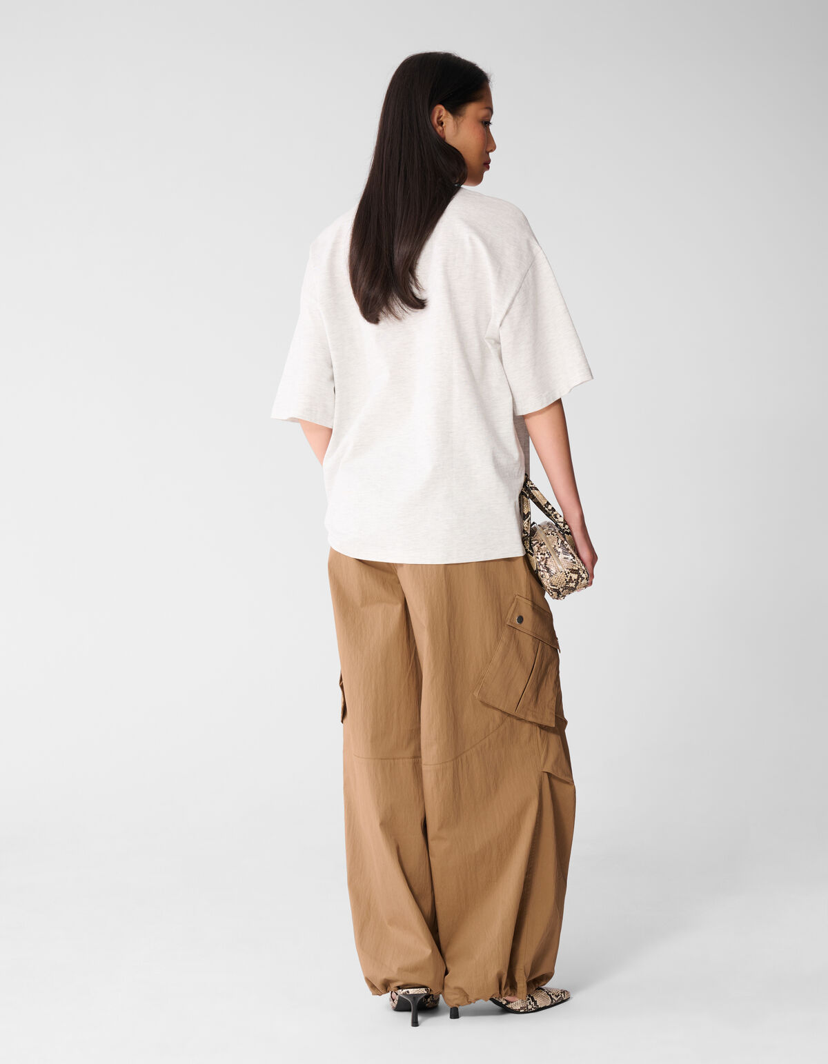 Cargo Balloon Fit Broek Bruin
