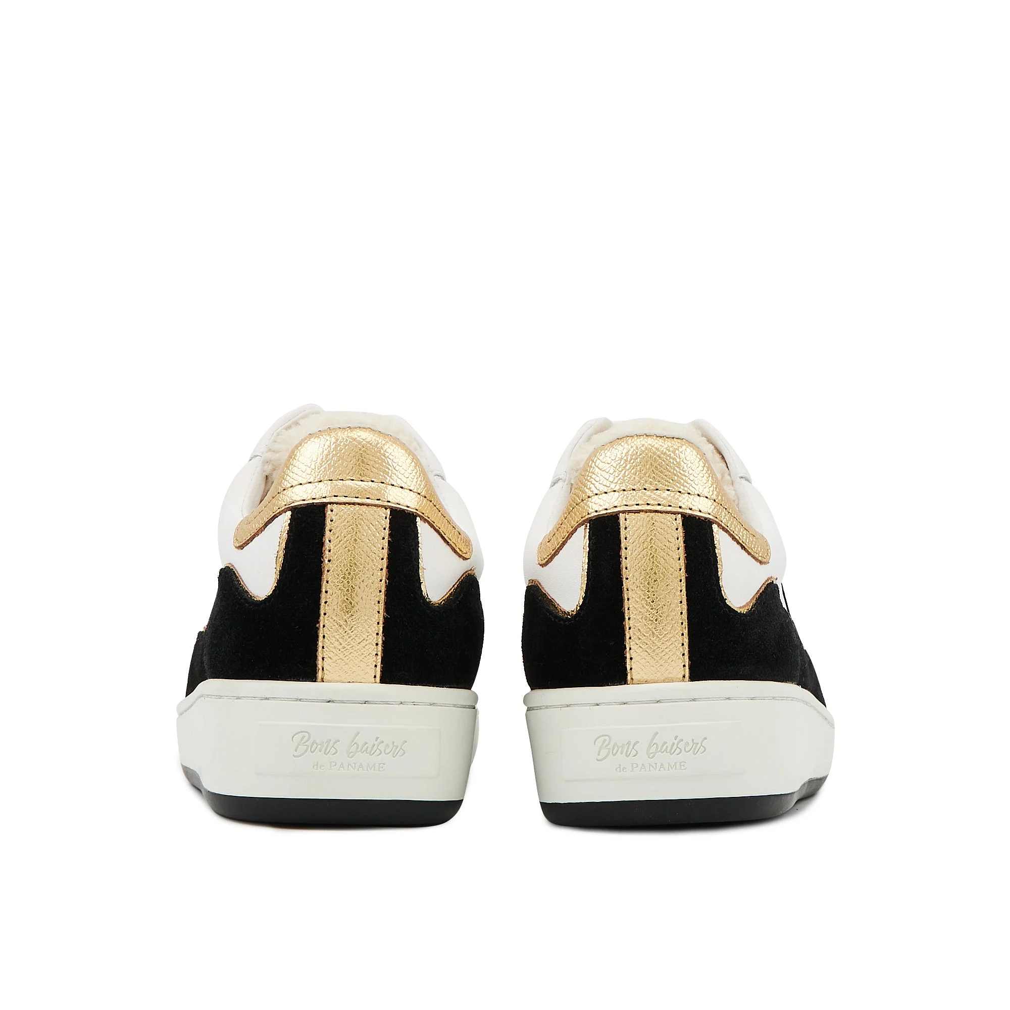 LOULOU - Sneakers en cuir | Doré