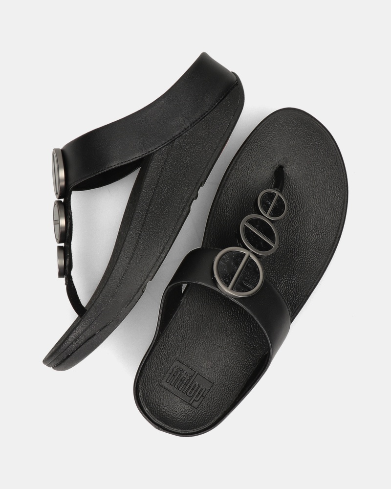 Fitflop Halo Slippers  - zwart