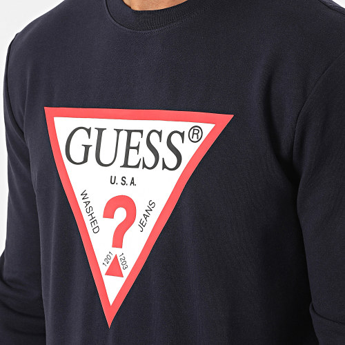 Sweat Crewneck M2YQ37 Bleu Marine