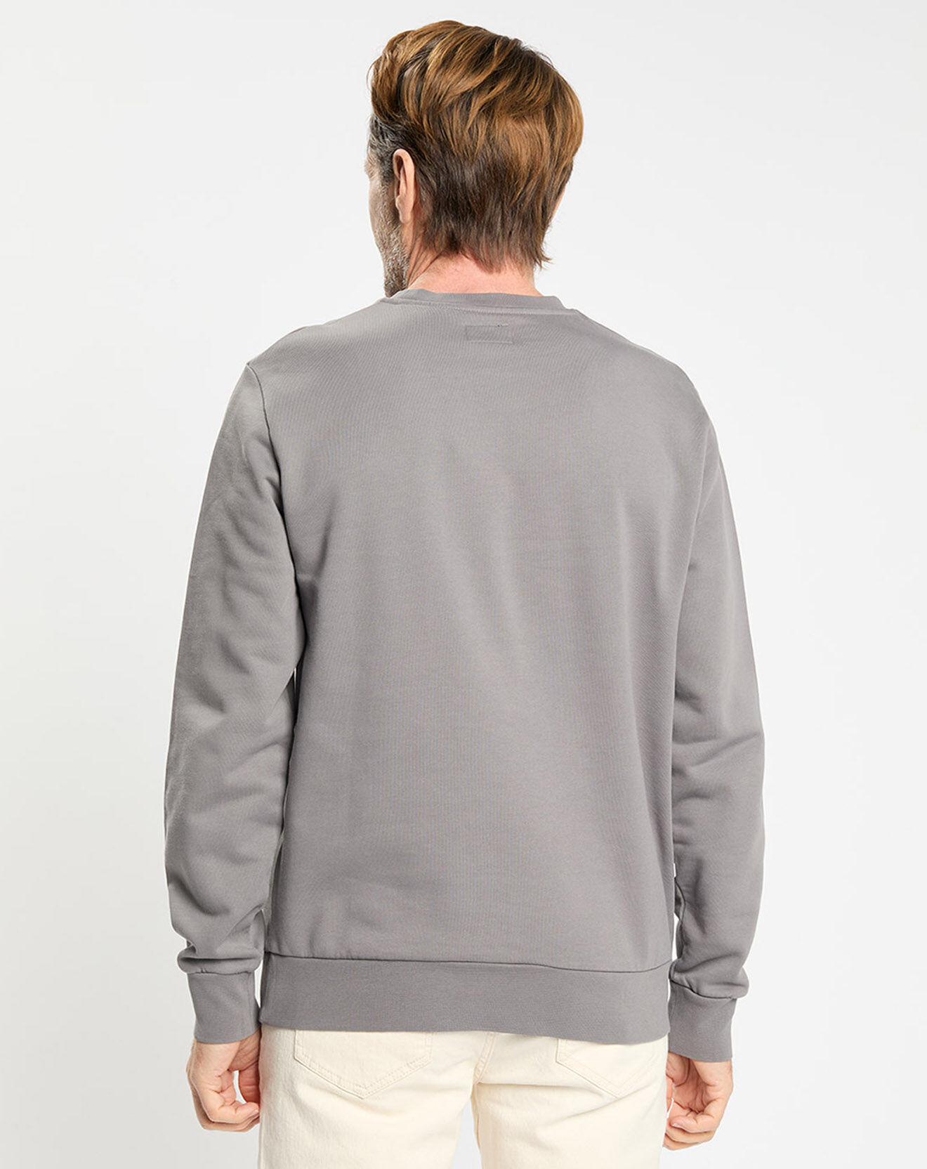 Hackett London Sweat col rond gris