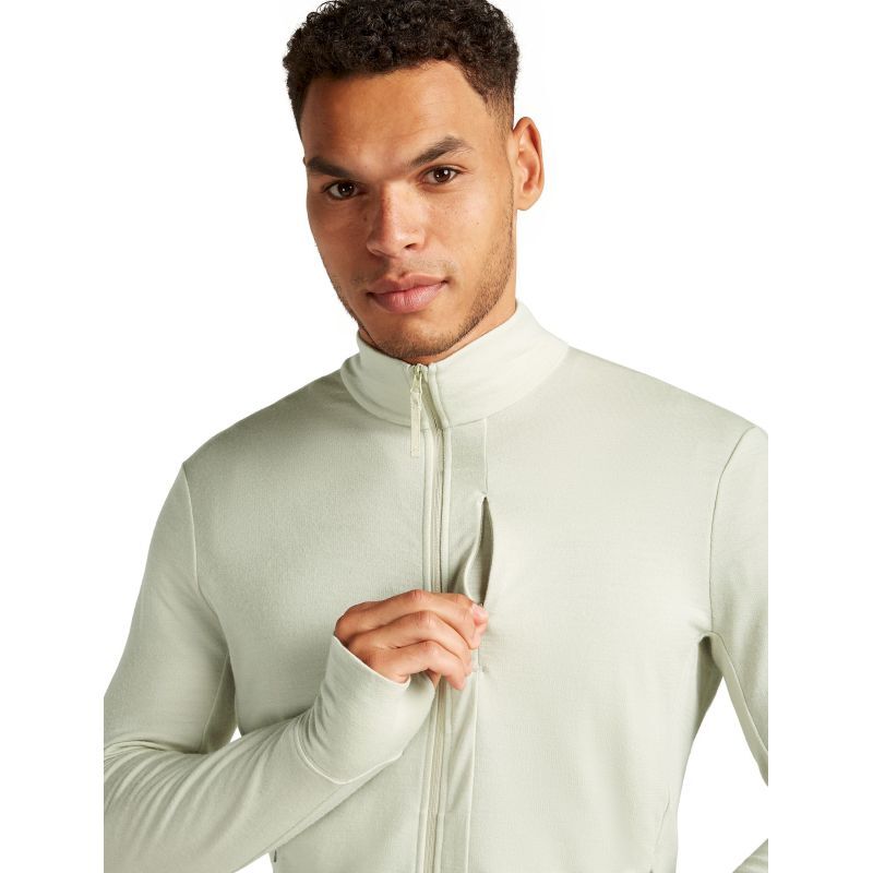 260 Quantum IV LS Zip - Polaire en laine mérinos homme