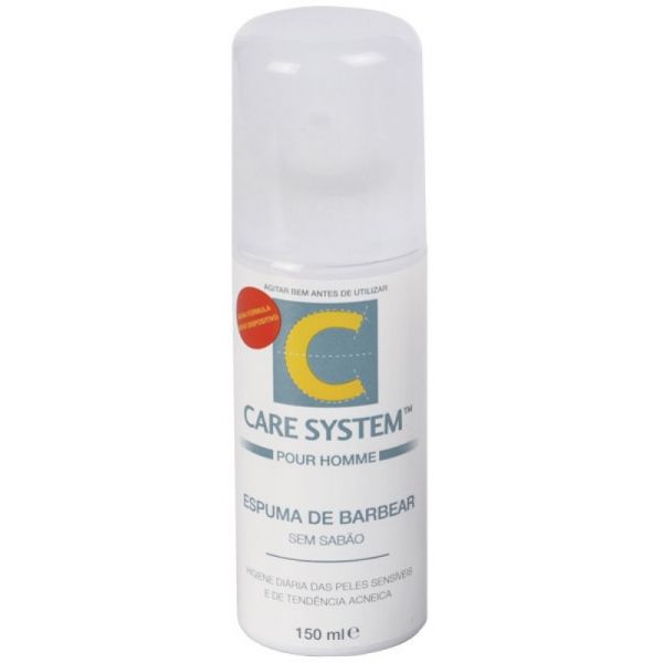 Care System Espuma de Barbear sem Sabão 150ml