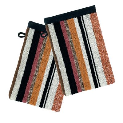 Linge de toilette rayé - 500 g/m²