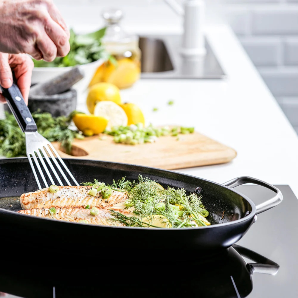 Poêle à poisson Copenhagen 40cm Greenpan