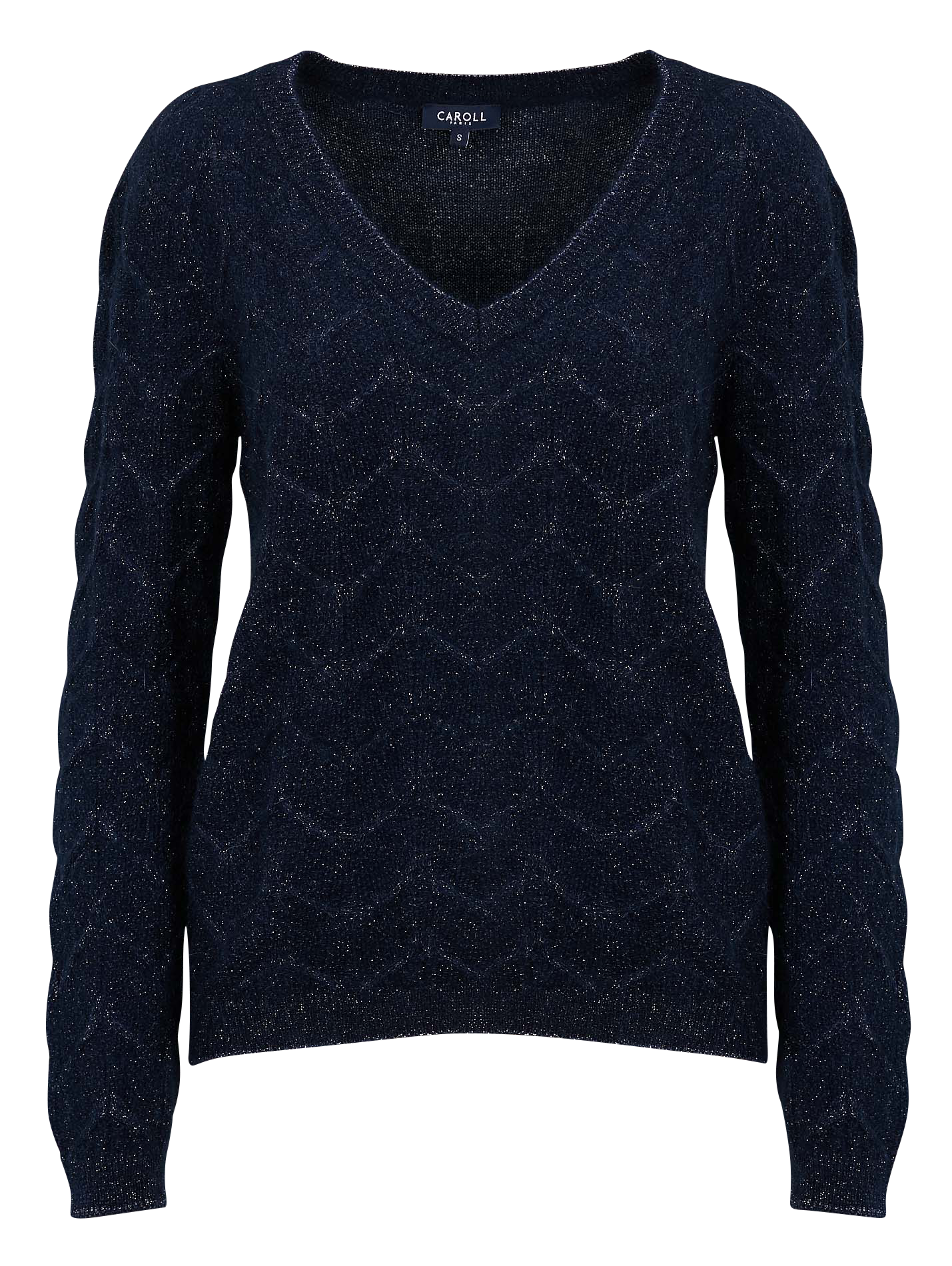 MSTANLEY - Pull droit en maille tricotée | Bleu