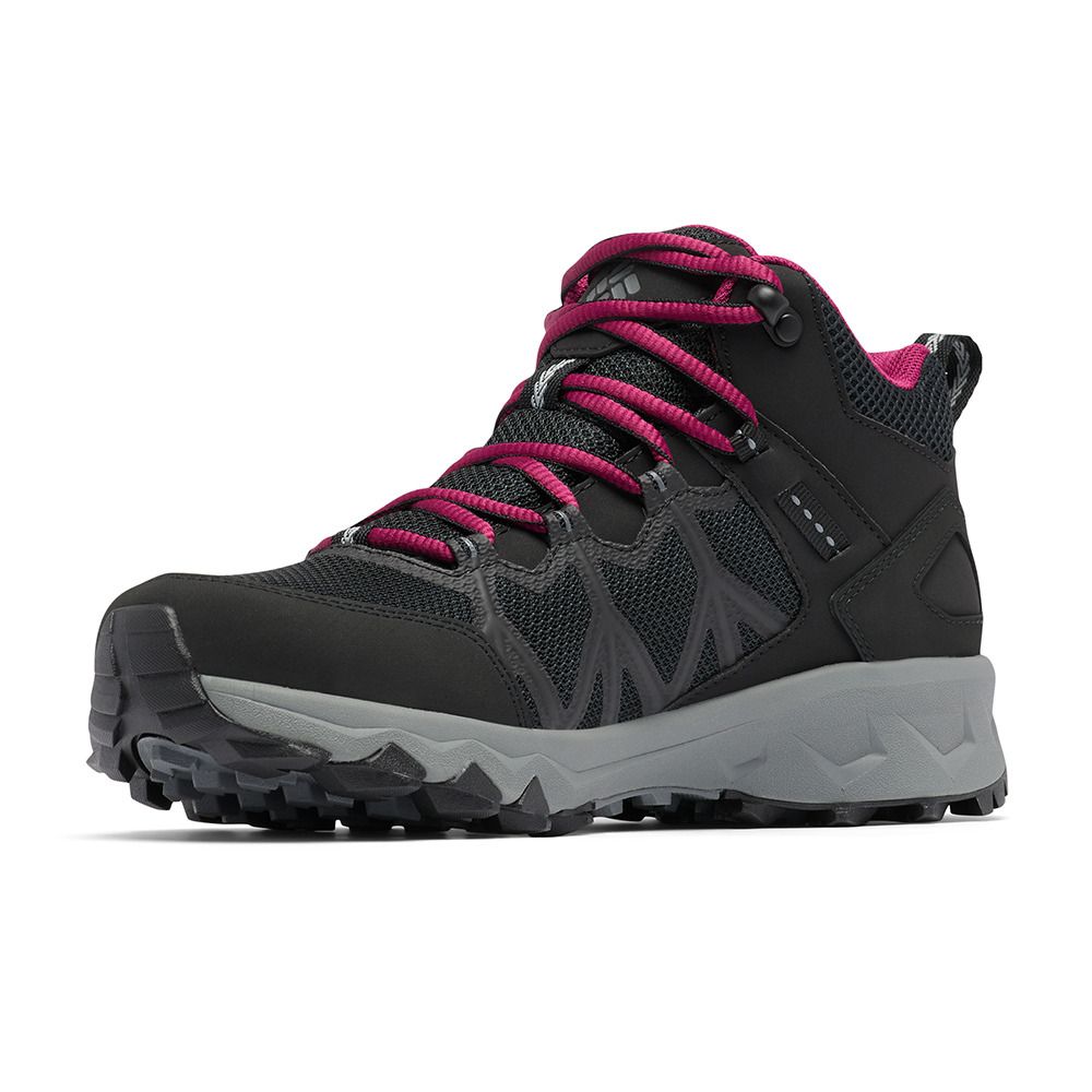 Columbia PEAKFREAK™ II MID OUTDRY™ - Chaussures randonné Femme black/ti grey
