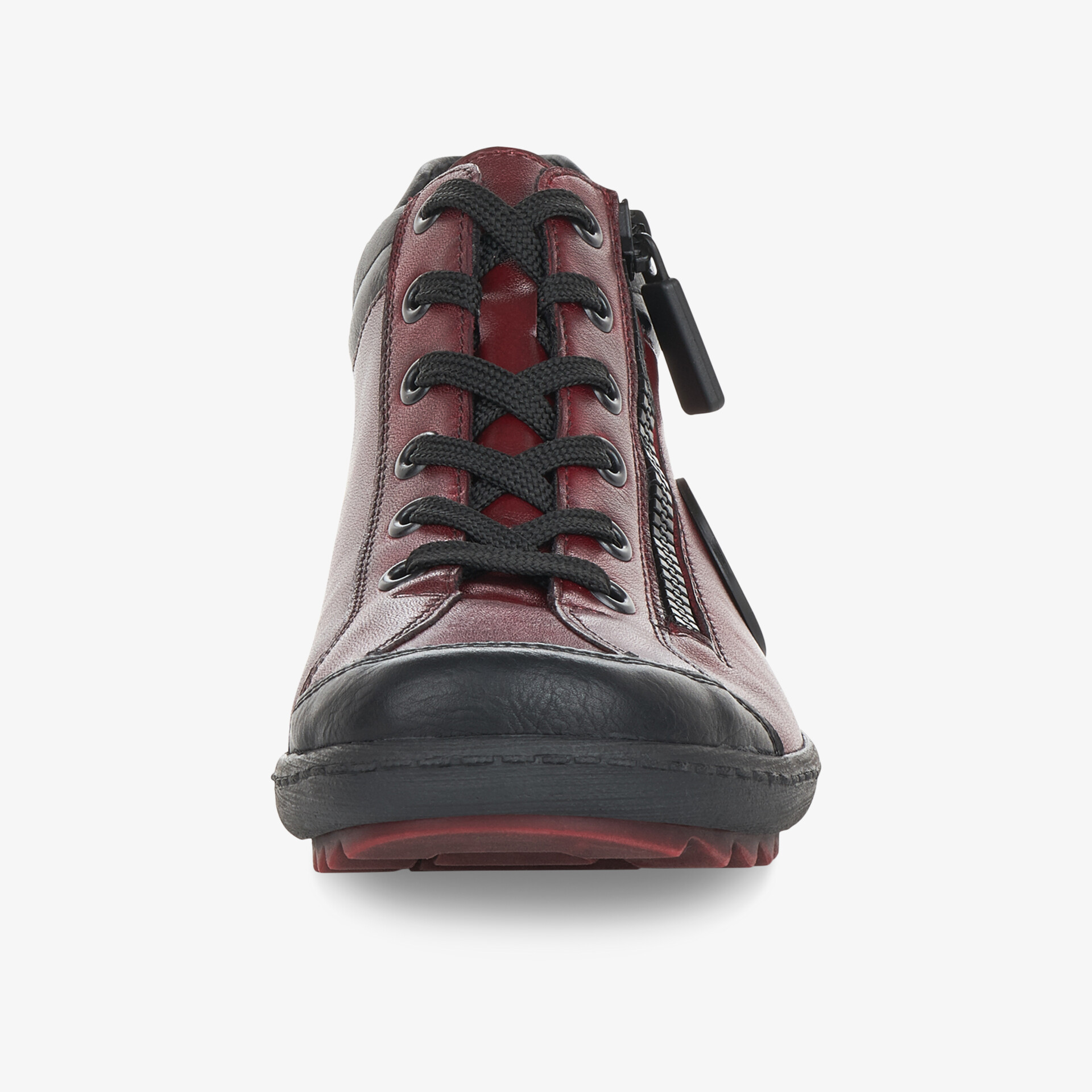 remonte Unisex Schnürstiefeletten rot