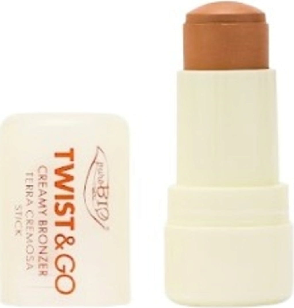 puroBIO cosmetics  Twist & Go Creamy Bronzer Biscuit, 5 g