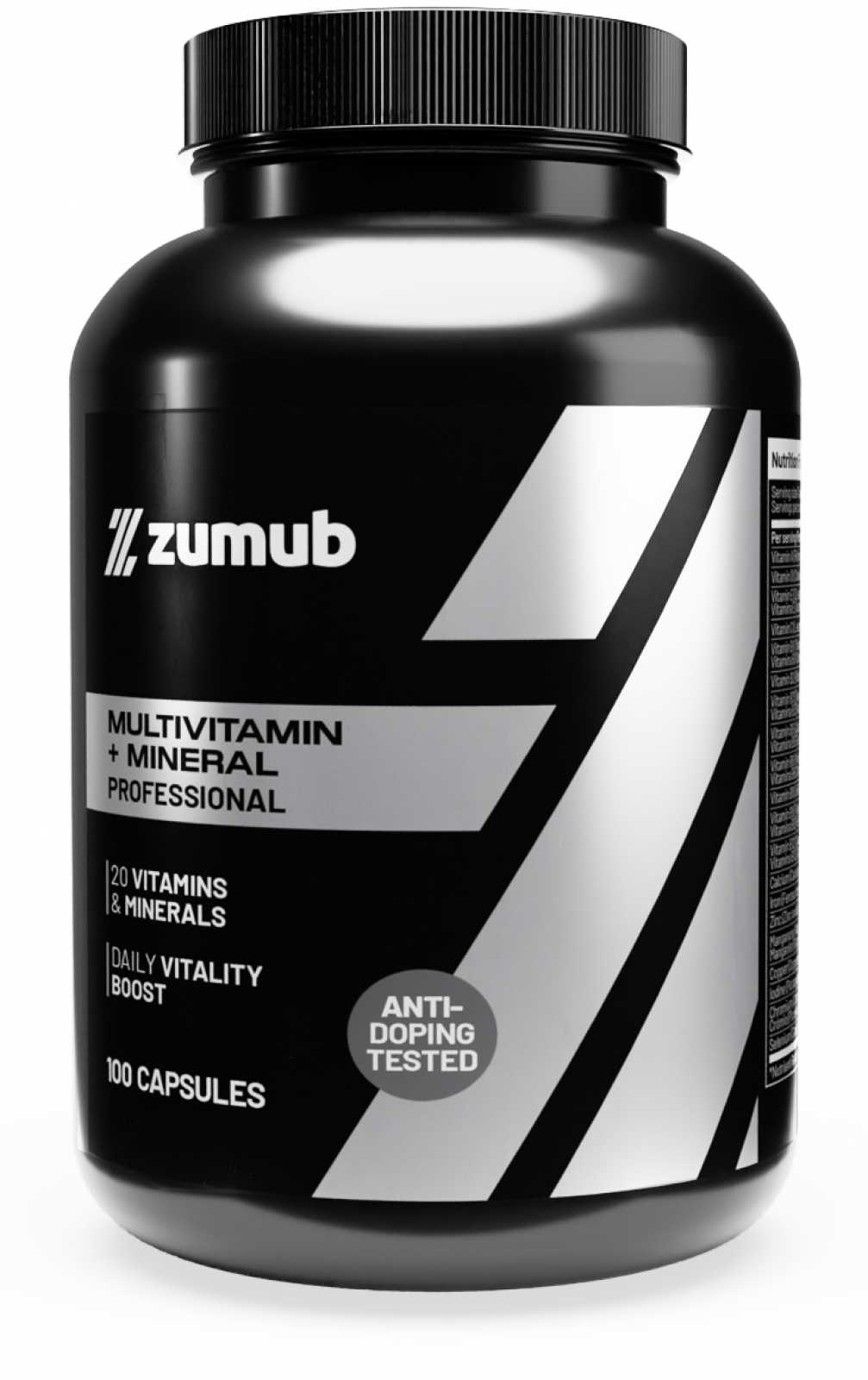 Zumub Professional Multivitaminas + Minerais 100 cápsulas