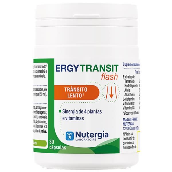 Nutergia Ergytransit Flash 30 Cápsulas