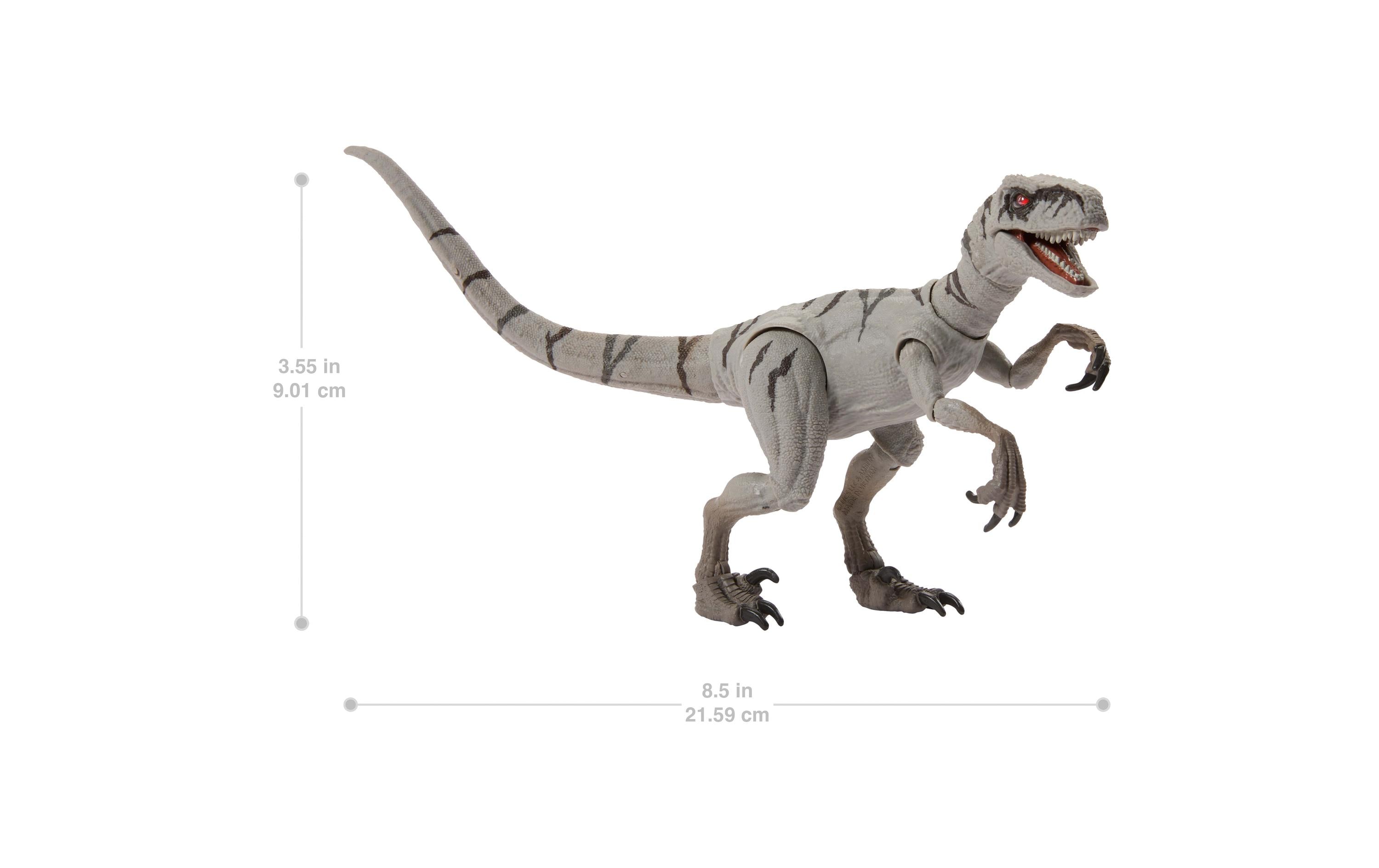 Jurassic World Hammond Collection Atrociraptor GhostDinosaurier-Actionfigur mit 14 Bewegungspunkten