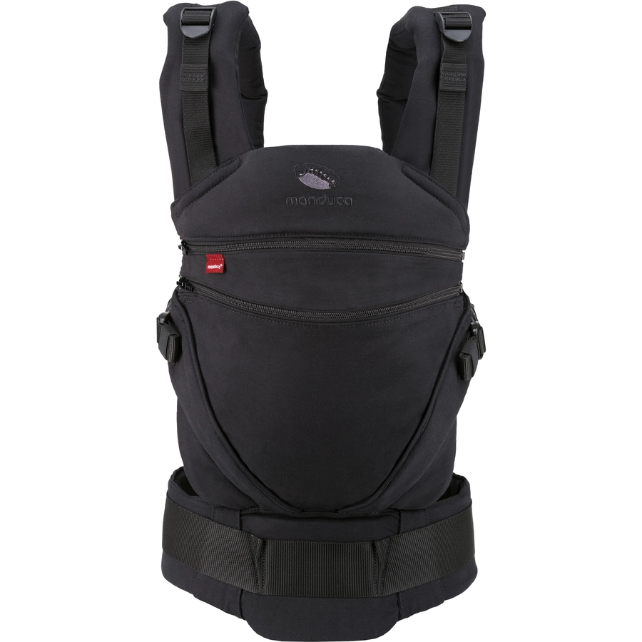 manduca Babytrage XT Monochrome Obsidian